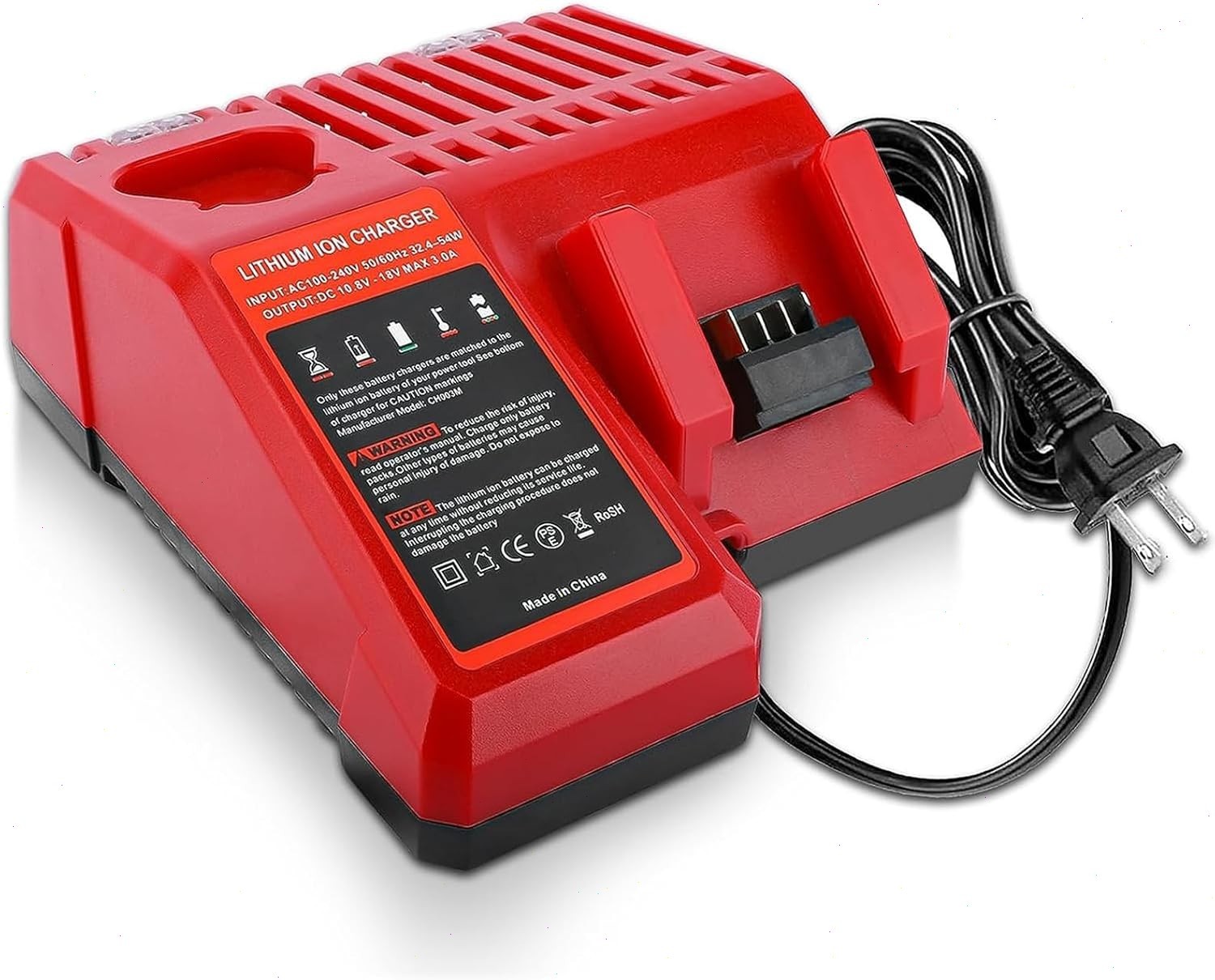 3.0/6.0AH Extended Capacity For Milwaukee 12V Lithium Battery 48-11-2401/Charger