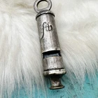 WW2 World War 2 Army Officers Whistle Marked fw Military Memorabilia