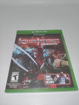 Killer Instinct: Combo Breaker Pack (Microsoft Xbox One, 2014) CIB Complete 