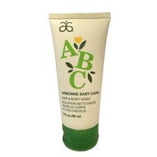 Arbonne ABC Baby Care Hair Body Care 2 Fl Oz Travel Size Bath Product NWOB