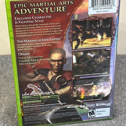 JADE EMPIRE: EDIZIONE LIMITATA (MICROSOFT XBOX, 2005) COMPLETO CIB - Foto 9 di 15