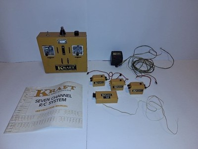 Kraft Rc Radio Control Transmitter Vintage Remote Control Hobby