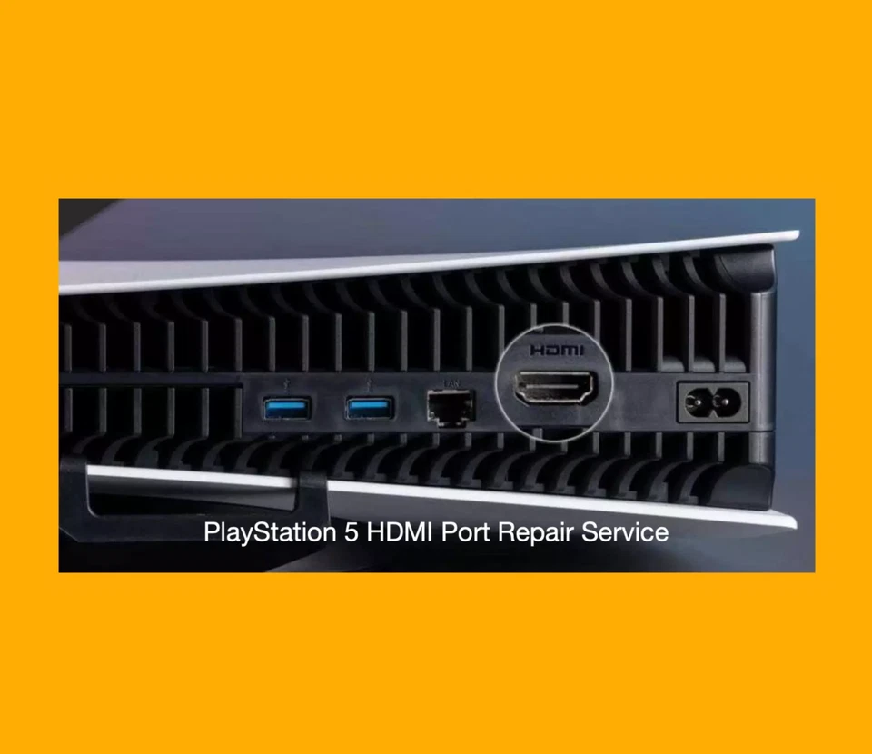 SONY PlayStation 5 / Slim / Pro HDMI Port Repair Service (NO HIDDEN FEES)