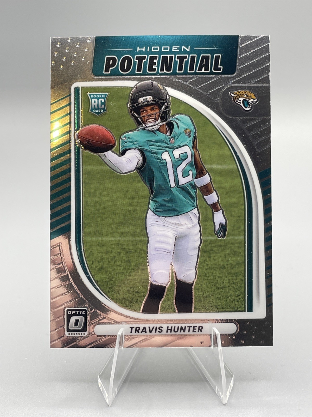 2025 Panini Donruss Optic - Hidden Potential Travis Hunter #3 (RC)