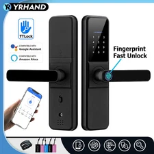 TTlock Smart Electronic Door Lock Biometric Fingerprint Google Alexa Home Hotel