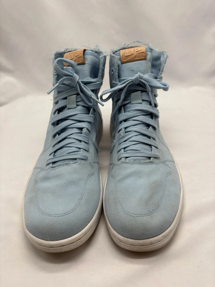 Air Jordan 1 Retro Deconstruido Alta Pascua Para hombres 11 Nike Azul 867338-425 Foto 3 de 4