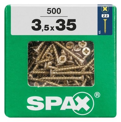 Spax Universalschrauben 3.5 x 35 mm PZ 2 - 500 Stk.  Schraube