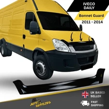 BONNET GUARD BUG DEFLECTOR TO FIT IVECO DAILY 2011 - 2014 PROTECTOR BLACK BRA