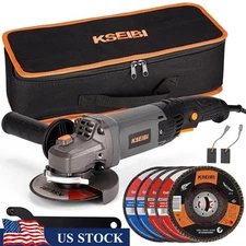 4.5 Inch Angle Grinder 950W 11000RPM Corded Tool W/ Adjustable Guard Disc New