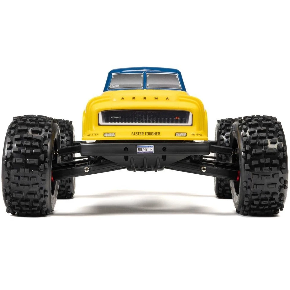 Arrma NOTORIOUS 6S V6 1/8 4X4 BLX Brushless Blu RTR - Monster truck Elettrico - Immagine 4 di 4