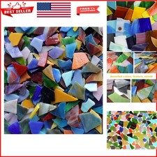 Bohemian Modern Glass Mosaic Set - 1kg of Crafting Elegance and Creativity