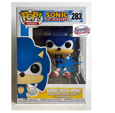 Ben Schwartz Signed Sonic The Hedgehog Funko #283 PSA AM84387