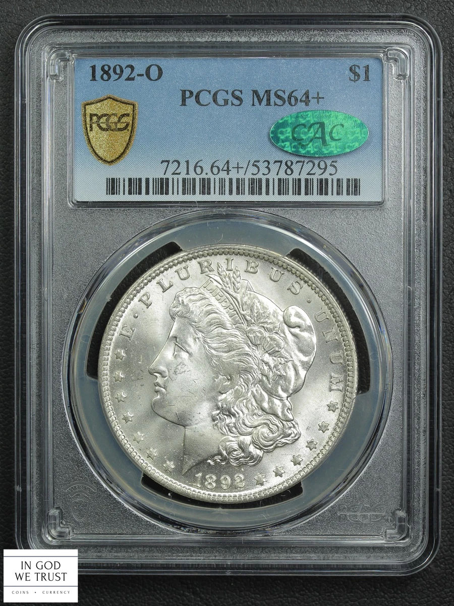 MS 64 Graded 1892 Year Morgan US Dollars (1878-1921) for sale | eBay