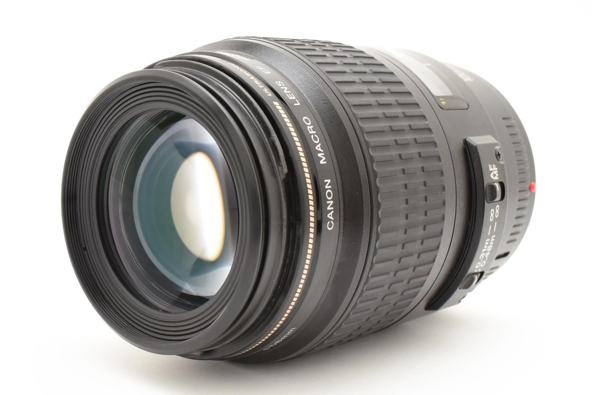 Canon EF 100mm f/2.8 Macro USM Prime Lens [Exc+++] w/ET-67