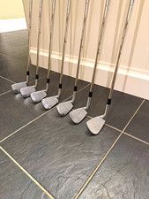 Titleist AP2 714 Iron Set. 7 Clubs. Steel Shafts S Flex Black/Silver