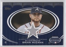 2008 Topps Update All-Star Stitches Brian McCann #AS-BM 0a1