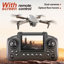 Drone 2026 4K HD Dual Camera WiFi FPV Foldable RC Quadcopter with Screen Remote