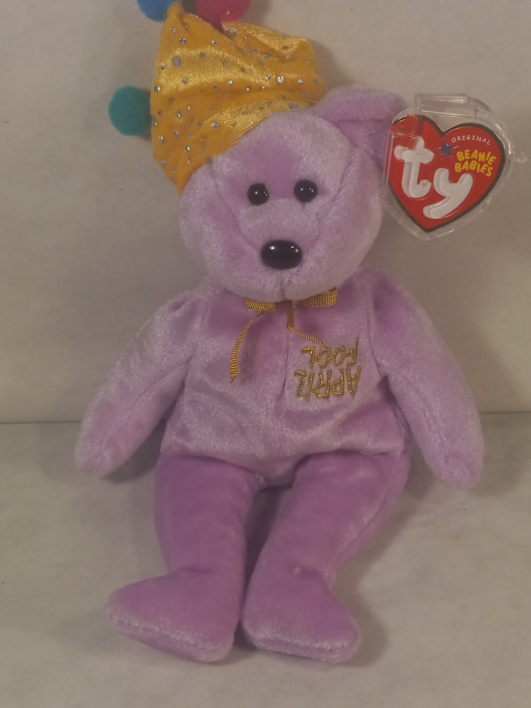Ty Beanie Baby April Fool ( Jokester ) Bear