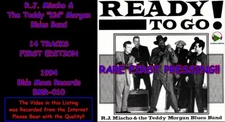 R.J. Mischo & Kid Morgan Blues Band,Percy Strother Ready to Go CD RARE 1st PRESS