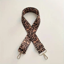 Leopard Animal Print Crossbody Guitar Strap Nylon SALE HELPS DOGS & CATS!