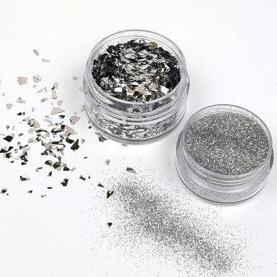 Creative Expressions Cosmic Shimmer Spangles Set - Pure Silver 5A002CS9-1GG6L