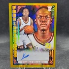 Khaman Maluach 2025-26 Donruss Basketball Fade to Greatness Auto Gold 10/10