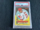 2021 TOPPS #748 SHOHEI OHTANI / JACOB ROCHESTER *PROJECT 70 PSA 9 MINT*