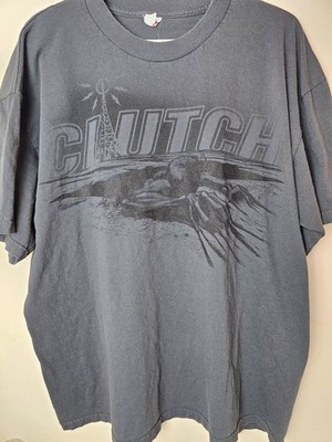 Vintage Clutch Rock Band T-Shirt   XL   Alstyle Apparel   2000s era tour 