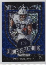 2021 Panini Prizm Draft Picks Crusade Blue Circles Pat Freiermuth #173 0x1