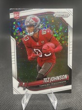 2025 Panini Prizm #381 Tez Johnson  Disco Tampa Bay Buccaneers 🔥🔥