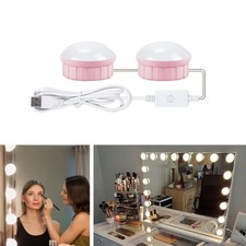 Luce Specchio Trucco Vanità LED Dimmerabile, USB Touch, 4000-5000K Bianco, CRI 80+