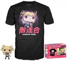 Funko Pop! + Tee Bundle – My Hero Academia: Himiko Toga (Unmasked) Vinyl Figure