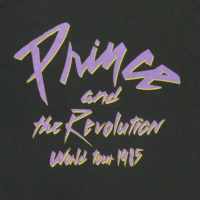 Vintage 1985 Prince and The Revolution Purple Rain World Tour Shirt Size: No Tag - Image 4 of 4