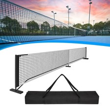 Portable Pickleball Net Set with Metal Frame for Outdoor Backyard Driveway