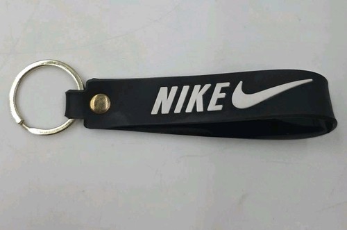 Nike and Swoosh Logo Key chain, Shoe tag, Clothing Accessories Black & White