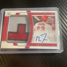 2020 Panini National Treasures - Rookie Material Signatures Matt Thaiss #210 /99