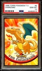 PSA 10 GEM MINT Charizard 06 TOPPS 3RD PRINT Series 1 GREEN LOGO Pokemon Card 15