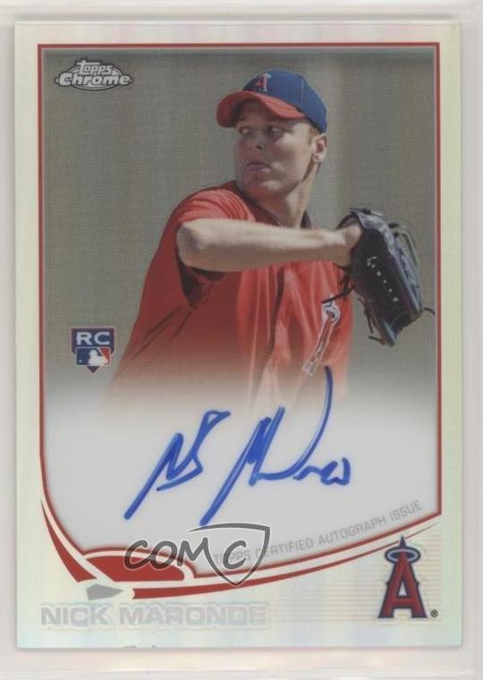2013 Topps Chrome Refractor Rookie Auto 381/499 Nick Maronde #24 Auto RC 0nz0