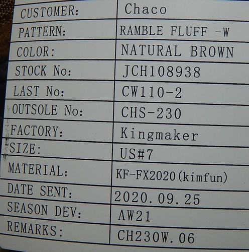 Chaco Ramble Fluff Size 7 M EU 38 Women's Slip On Bootie Natural Brown JCH108938 - Picture 8 of 8