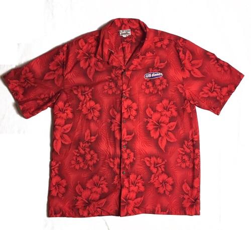 CT Fashions Hawaiian Shirt Leis Floral 