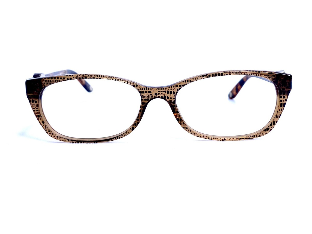 Versace Transparent Brown Cat Eye\'s Amazon.com: Versace VE 3291 Transparent Brown 51/18/140  main image 2