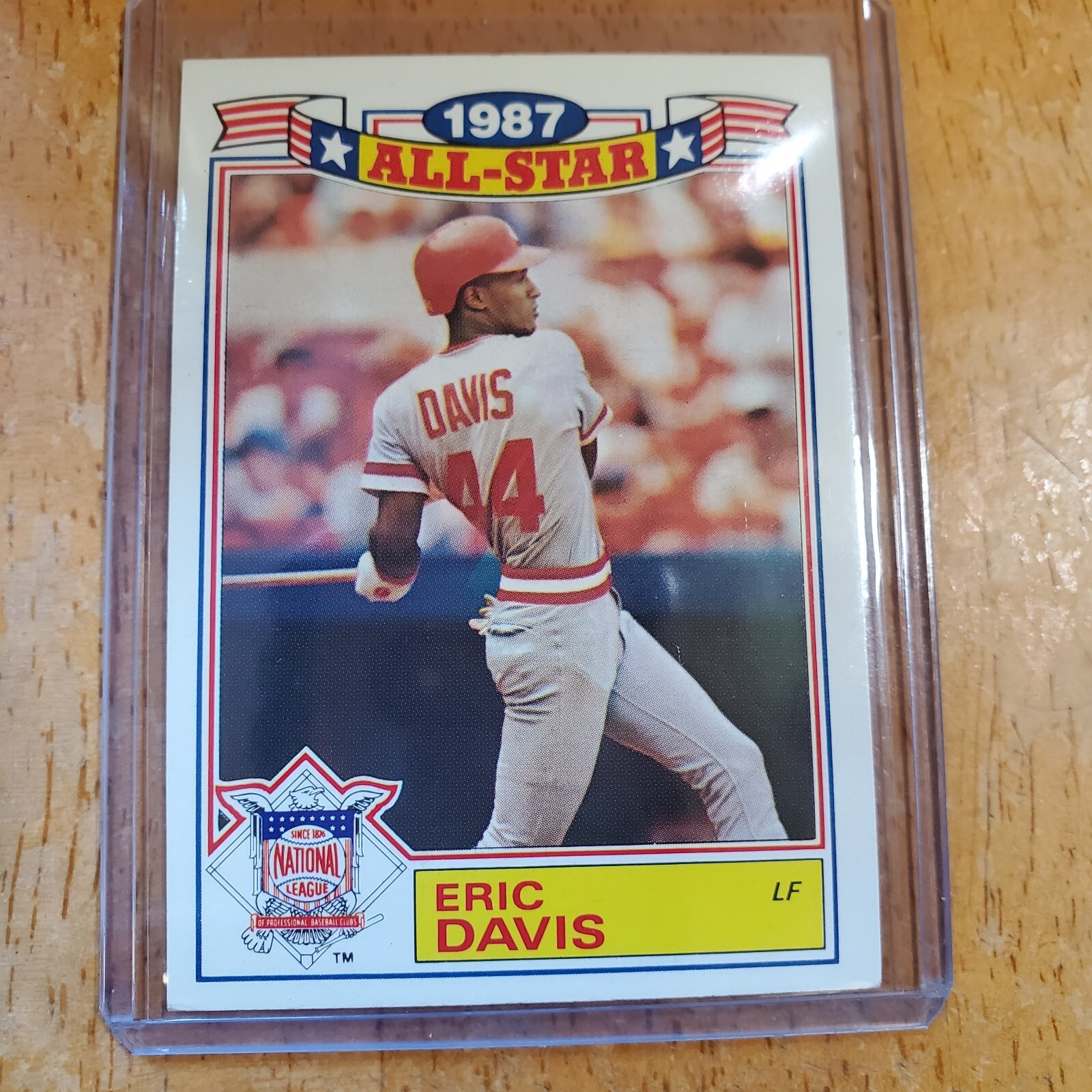 1988 TOPPS 1987 ALL STAR GAME COMMEMORATIVE SET ERIC DAVIS 17/22