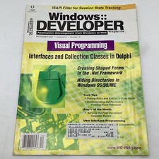 Windows Developer Magazine 2001 Visual Programming, Hiding Directories 95/98/ME