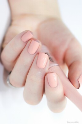 Bourjois Nail Polish 1 Second 52 Never Salmon Panoramic Brush Val  11