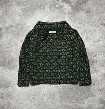 Prada Green Nut Silk Jacket Size 38 Womens