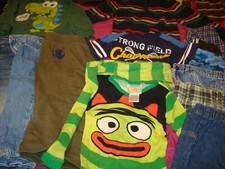 lot 25 items 18m - 4T outside casual wear, pants jeans long short sleeves