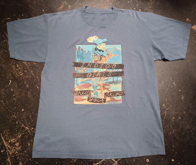 90s Indigo Girls Shed Your Skin Short Sleeve Charcoal All Size Shirt