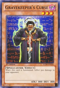Gravekeeper's Curse - LCJW-EN256 - Common - 1st Edition x3 - Near Mint