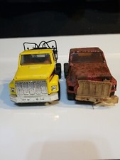 2 Vintage International Log Truck Semis. AS IS. MADE IN THE USA.