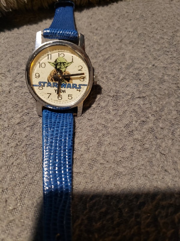 Star Wars Yoda Windup Rare Watch 1981 Bradley